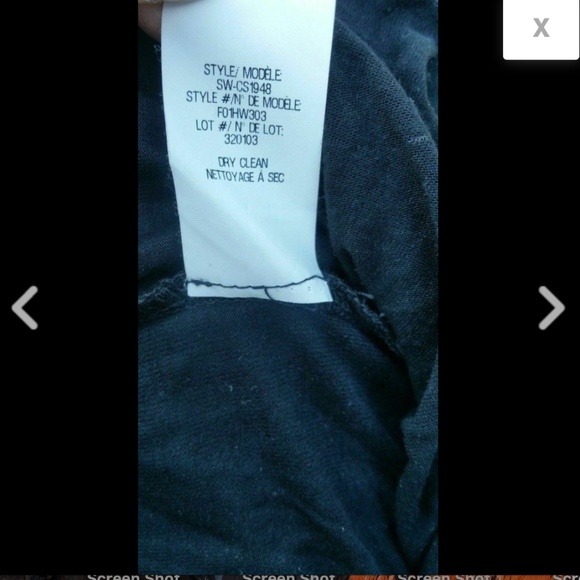 SOLD Helmut Lang Black Maxi Skirt Petite Sm Entity - Picture 7 of 7